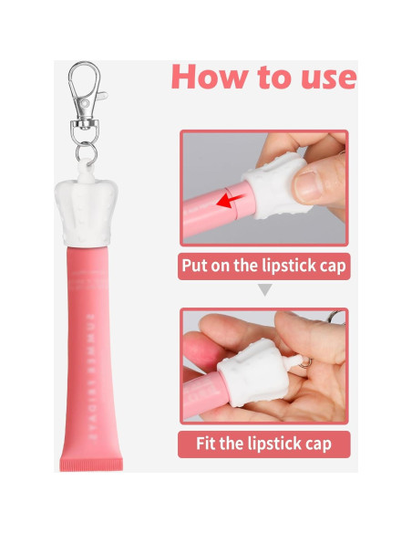 Soporte para Brillo Labial TOOVREN 4 Piezas Color B Soporte para Brillo Labial TOOVREN 4 Piezas Color B