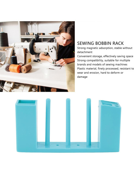 Soporte de Bobinas Magnético Fockety - Organizador Ergonómico Soporte de Bobinas Magnético Fockety - Organizador Ergonómico
