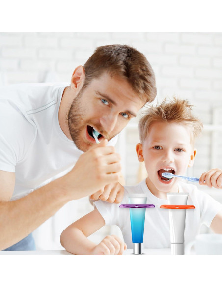 Exprimidor de Pasta de Dientes BOXOB 8 Piezas Reutilizables Exprimidor de Pasta de Dientes BOXOB 8 Piezas Reutilizables