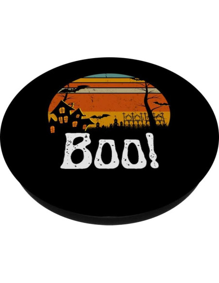 PopSockets PopGrip Halloween Boo Casa de Brujas Murciélagos PopSockets PopGrip Halloween Boo Casa de Brujas Murciélagos