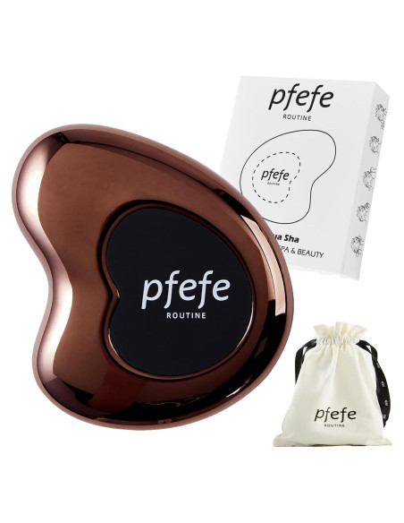 Gua Sha Cryo de Acero Inoxidable PFEFE - Cuidado Facial 7.1cm Gua Sha Cryo de Acero Inoxidable PFEFE - Cuidado Facial 7.1cm