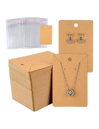 Set de Exhibición de Joyería MIAHART 150 Pcs con Bolsas
