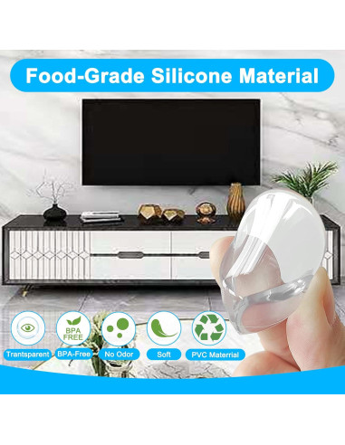 Protector de Esquinas VENGABY Pack 24 Piezas Transparente