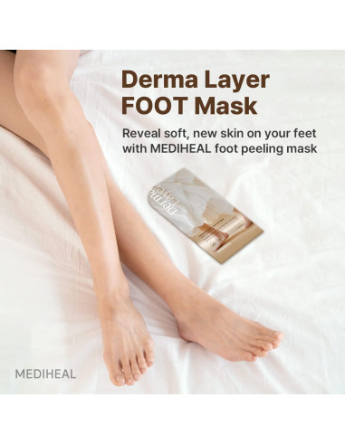 Mascarilla para Pies MEDIHEAL 5 Unidades Hidratante Ceramidas