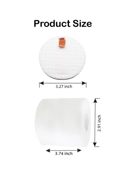 Kit de Filtros de Espuma SCREENTRONICS para Robot Aspirador Shark IQ Kit de Filtros de Espuma SCREENTRONICS para Robot Aspirador Shark IQ