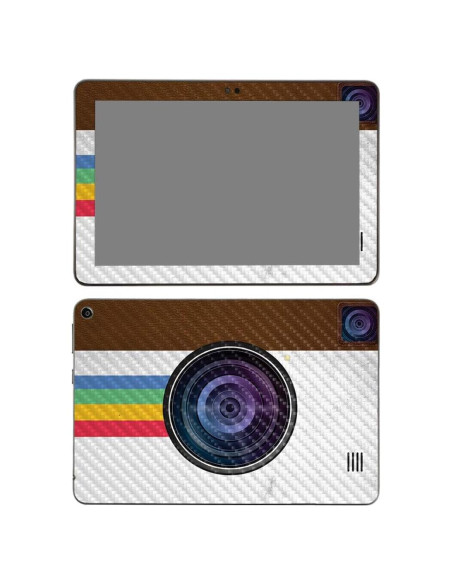 Carcasa de Fibra de Carbono MightySkins para Amazon Fire HD 8 2020 - Polaroid Vintage Carcasa de Fibra de Carbono MightySkins para Amazon Fire HD 8 2020 - Polaroid Vintage