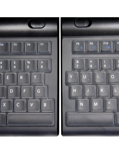 Cubierta de Silicona Transparente ECS para Teclado Kinesis Freestyle2