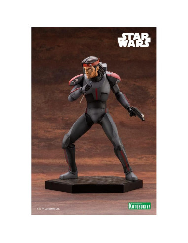 Estatua Hunter ARTFX Kotobukiya Star Wars Bad Batch 1/7