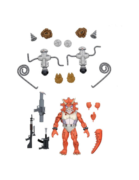 Figura de Acción NECA Tortugas Ninja Triceraton 30cm con Accesorios Figura de Acción NECA Tortugas Ninja Triceraton 30cm con Accesorios