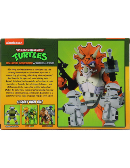 Figura de Acción NECA Tortugas Ninja Triceraton 30cm con Accesorios Figura de Acción NECA Tortugas Ninja Triceraton 30cm con Accesorios