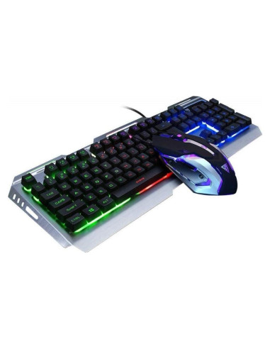 Combo Teclado y Ratón Gaming ANZERWIN V1 RGB Retroiluminado