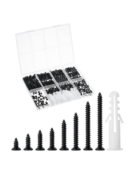 Kit de Tornillos de Madera Mr. Pen 420 Pcs M3 M6 Phillips Kit de Tornillos de Madera Mr. Pen 420 Pcs M3 M6 Phillips