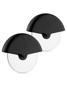 Cortador de Pizza Kyraton Acero Inoxidable 2 Piezas con Protector