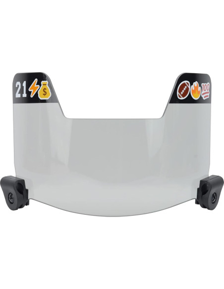 Visera Universal para Casco de Fútbol Sports Unlimited Espejo Visera Universal para Casco de Fútbol Sports Unlimited Espejo