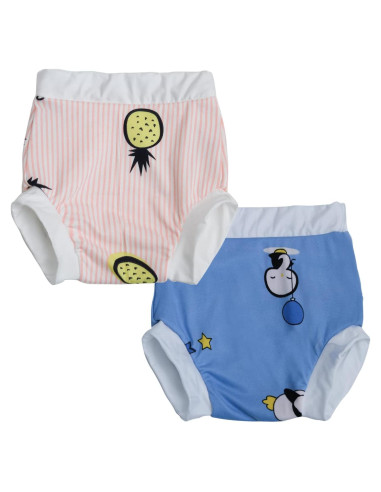 Pañal de Natación Reutilizable Joyo Roy 4T Unisex Piña