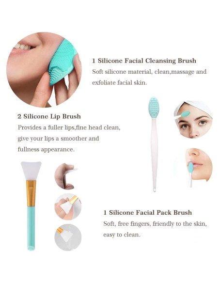 Juego de Brochas de Maquillaje Koccido 22 Piezas Verde Juego de Brochas de Maquillaje Koccido 22 Piezas Verde