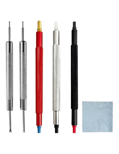 Kit de herramientas de reparación de relojes 6 en 1 Zeikiwe