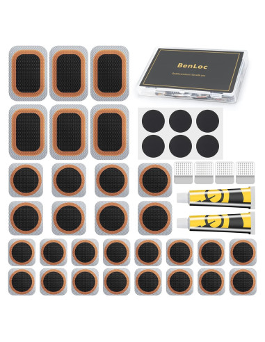 Kit de Reparación de Neumáticos de Bicicleta Dexnoca 26 Piezas