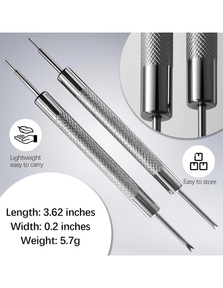 Kit de herramientas de reparación de relojes 6 en 1 Zeikiwe Kit de herramientas de reparación de relojes 6 en 1 Zeikiwe