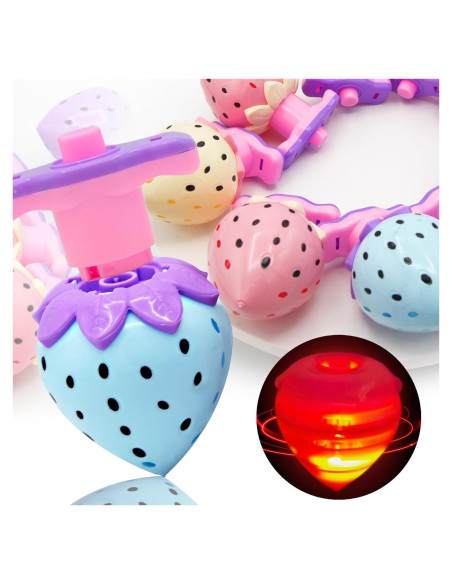 Trompos Iluminados Giratorios Sepco 30 Pcs con Lanzador Trompos Iluminados Giratorios Sepco 30 Pcs con Lanzador