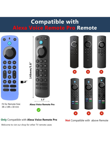 Funda de Control Remoto Pinowu para Firetv Pro 2022 - Antideslizante Funda de Control Remoto Pinowu para Firetv Pro 2022 - Antideslizante