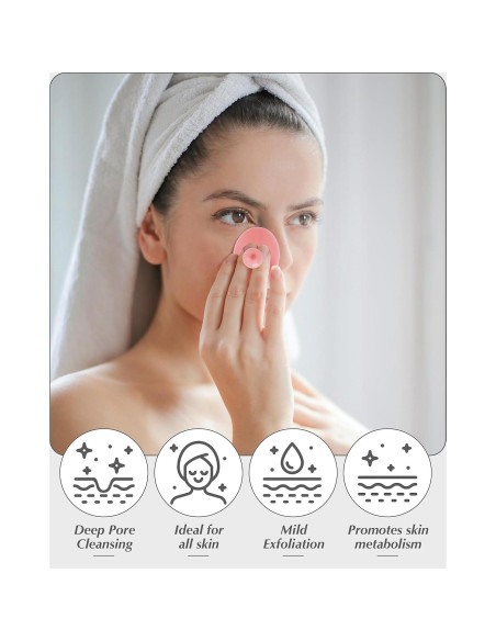 Exfoliador Facial de Silicona MoHern - 8 Piezas para Piel Limpia Exfoliador Facial de Silicona MoHern - 8 Piezas para Piel Limpia