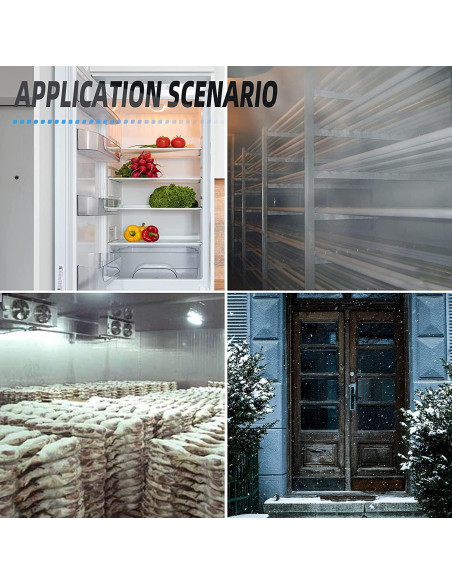 Termómetro de Refrigerador MEANLIN MEASURE 5Pcs 2" Acero Inoxidable -30 a 30C Termómetro de Refrigerador MEANLIN MEASURE 5Pcs 2" Acero Inoxidable -30 a 30C