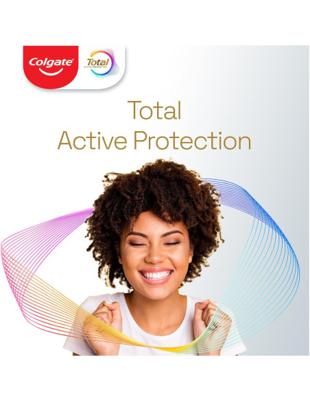 Cepillos de Dientes Colgate Total Prevención Activa Mediano - Paquete de 2 Cepillos de Dientes Colgate Total Prevención Activa Mediano - Paquete de 2
