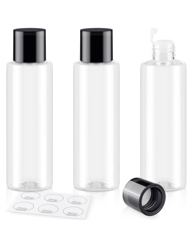 Botellas de Viaje 150ml ZEJIA - 3 Piezas a Prueba de Fugas