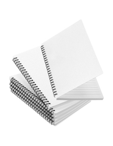 Paquete de 12 cuadernos A5 Dunzoom con espiral y tapa dura