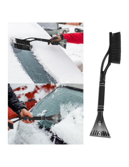 Cepillo de Nieve ASUBHA con Raspador de Hielo Desmontable 68.58 cm Cepillo de Nieve ASUBHA con Raspador de Hielo Desmontable 68.58 cm