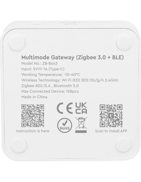 Puerta de enlace Zigbee 3.0 LGIDTECH ZB-Box3 Control Inteligente Puerta de enlace Zigbee 3.0 LGIDTECH ZB-Box3 Control Inteligente
