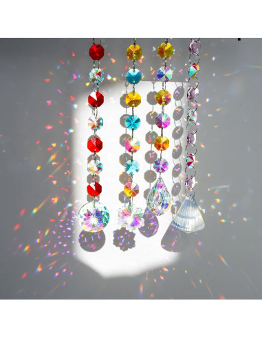 Kit de Suncatchers DIY Kanpura 164 Piezas Cristales y Accesorios