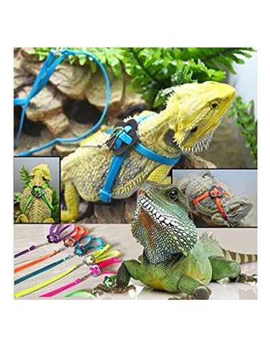 Arnés Ajustable para Reptiles NT_Big Multicolor 0.7cm