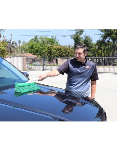 Combo de Detalle California Car Duster 62455 con Mop Verde