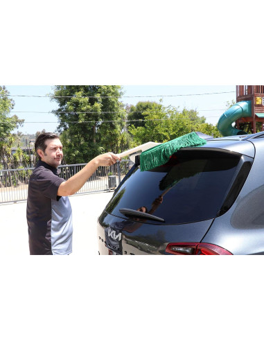 Combo de Detalle California Car Duster 62455 con Mop Verde
