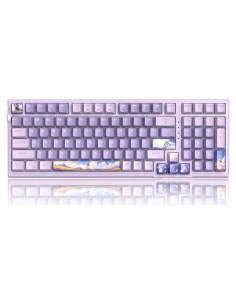 Teclado Mecánico Gamer Inalámbrico MageGee SKY98 96% RGB