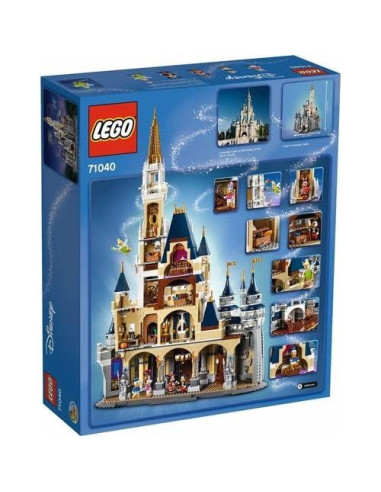 Castillo de Disney LEGO 71040 4000 piezas con minifiguras