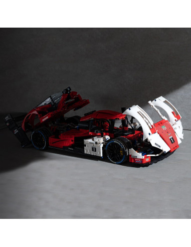 Kit de Construcción Coche Deportivo Uncle Brick 3460 Piezas