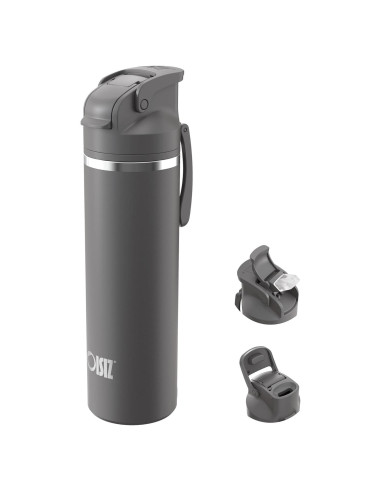 Botella de Agua Aislada OISIZ 750 ml Tapa 2 en 1 A prueba de fugas