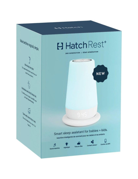 Hatch Rest+ Luz Nocturna y Máquina de Sonido 2 Gen Hatch Rest+ Luz Nocturna y Máquina de Sonido 2 Gen