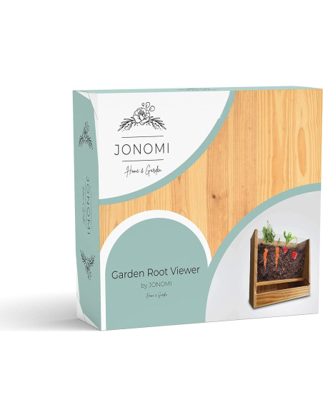 Maceta JONOMI con Ventana para Ver Raíces - Proyecto Educativo Maceta JONOMI con Ventana para Ver Raíces - Proyecto Educativo