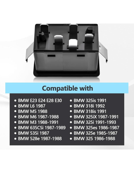 Interruptor Ventana Eléctrica Quealzara 5 Pines Compatible BMW Interruptor Ventana Eléctrica Quealzara 5 Pines Compatible BMW