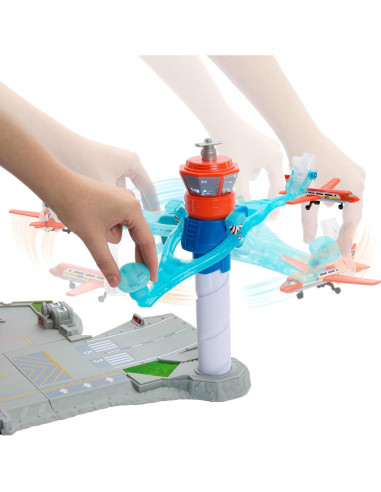 Juego de coches de juguete Matchbox Audi e-tron y avión