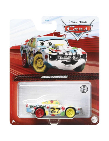 Miniaturas de Vehículos Disney Cars Mattel 1:55 Multicolor