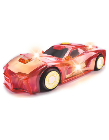 Coche de Juguete Iron Man 15 cm Jada Toys con Luz y Sonido