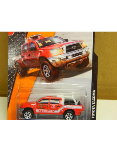 Matchbox Toyota Tacoma Camión de Rescate Bomberos 2016