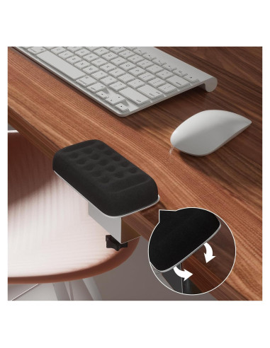 Reposamuñecas ergonómico DNCZAIE con espuma viscoelástica