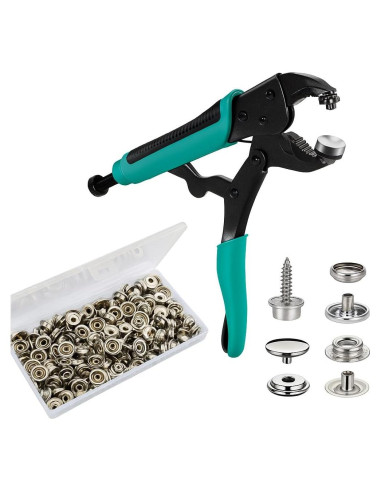 Kit de Broches de Alta Resistencia TFORESTER 210PCS Acero Inoxidable