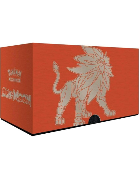 Caja Entrenador Élite Pokémon TCG Sol y Luna Solgaleo Caja Entrenador Élite Pokémon TCG Sol y Luna Solgaleo